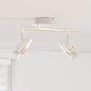 vidaXL Spot de plafond Nickel 27 x 10 x 12 cm M&eacute;tal