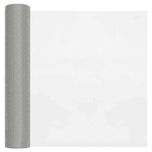 vidaXL &Eacute;cran en maille 40 x 2000 cm 18 mesh Acier Inox 304 Argent&eacute;