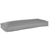 vidaXL Coussin Tissu Oxford Gris 100 x 40 x 8 cm