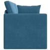 vidaXL Canap&eacute;-lit au sol 200cm Bleu Velours