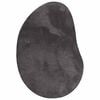 vidaXL Tapis HUARTE Anthracite 140 x 200 cm Polyester