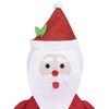 vidaXL D&eacute;coration de No&euml;l Figurine P&egrave;re No&euml;l LED Tissu de luxe 120 cm