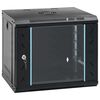 vidaXL Armoire r&eacute;seau avec stockage Black 530 x 400 x 450 mm Acier