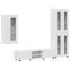 vidaXL Ensemble meuble TV avec tiroir Blanc Bois d'ing&eacute;nierie