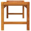 vidaXL Table basse 100x50x50 cm Bois d'acacia massif