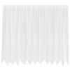 vidaXL Rideau en Dentelle Blanc 160 x 300 cm Polyester