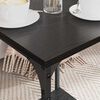 vidaXL Table basse Ch&ecirc;ne noir 40 x 40 x 55 cm Bois d'ing&eacute;nierie