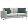 vidaXL Coussins de canap&eacute; 2 pcs Vert fonc&eacute; 70 x 50 cm