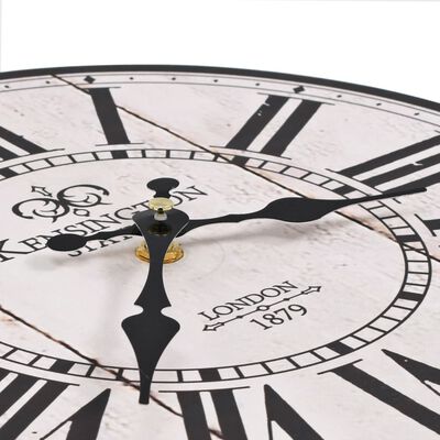 vidaXL Horloge murale vintage Londres 30 cm