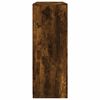 vidaXL Buffets avec lumi&egrave;res LED 3 pcs ch&ecirc;ne fum&eacute; bois d'ing&eacute;nierie