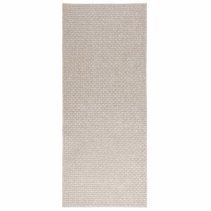 vidaXL Tapis de surface Rectangulaire FARO Cr&egrave;me 150 x 80 cm Polyester