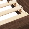 vidaXL Cadre de lit sans matelas ch&ecirc;ne marron 90x200 cm