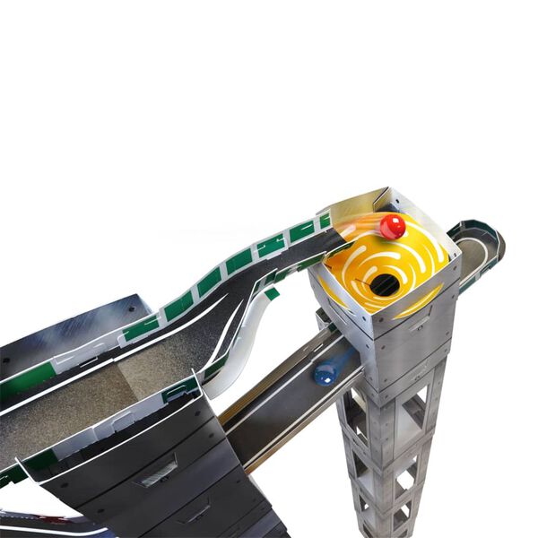 Marble Racetrax Ensemble de circuit &agrave; billes 24 feuilles 4 m