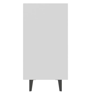 vidaXL Buffet blanc 103,5x35x70 cm bois d'ingénierie