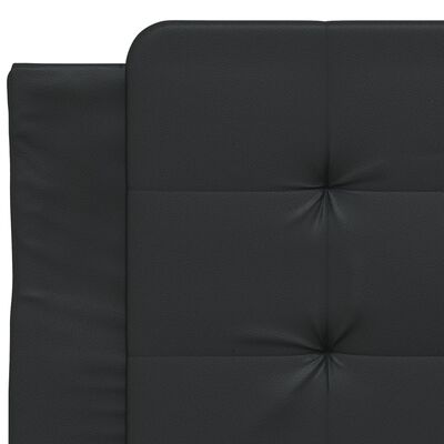 vidaXL Cadre de lit sans matelas noir 80x200 cm similicuir