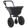 vidaXL &Eacute;pandeur Noir 53 x 81,5 x 78 cm PVC et Acier