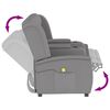 vidaXL Fauteuil de massage inclinable avec porte-gobelets 4 places