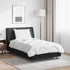 vidaXL Ensemble de Duvet avec oreiller 2 pcs Blanc Microfibre