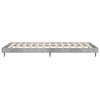 vidaXL Cadre de lit sans matelas gris b&eacute;ton 75x190 cm