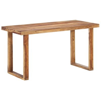 vidaXL Table de salle à manger 140x70x76 cm Bois solide