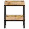 vidaXL Table d'appoint Marron 35 x 35 x 45 cm Bois de mangue massif