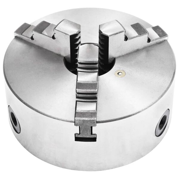 vidaXL Mandrin de tour auto-centrant à 3 mâchoires 160 mm Acier