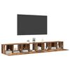 vidaXL Ensemble meuble TV 4 pcs Bois Ancien 60 x 30 x 30 cm