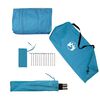 vidaXL Tente de voiture bleu imperm&eacute;able