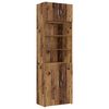 vidaXL Cabinet de rangement avec &eacute;tag&egrave;res Bois ancien