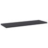 vidaXL Panneaux de biblioth&egrave;que 4 pcs Gris 60x20x1,5 cm Agglom&eacute;r&eacute;