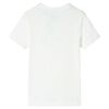 T-shirt pour enfants &eacute;cru 116