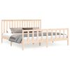 vidaXL Cadre de lit sans matelas 200x200 cm bois massif de pin