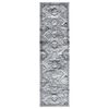 vidaXL Tapis BCF Gris oriental 100x350 cm