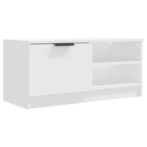 vidaXL Meuble TV Ch&ecirc;ne fum&eacute; 80x35x36,5 cm Bois d'ing&eacute;nierie