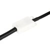 vidaXL Lampe suspendue industrielle 25 W Blanc Rond 19 cm E27