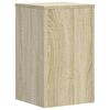 vidaXL Supports pour plantes 2 pcs ch&ecirc;ne sonoma bois d'ing&eacute;nierie