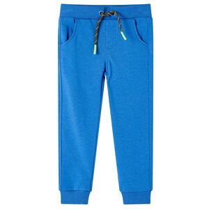 vidaXL Pantalon de surv&ecirc;tement pour enfants bleu 116