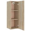 vidaXL Ensemble de meubles TV 5 pcs Ch&ecirc;ne sonoma Bois d'ing&eacute;nierie