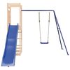 vidaXL Ensemble de jeu d'ext&eacute;rieur bois de pin massif