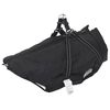 vidaXL Manteau pour chien Noir L52 Fleece et Polyester