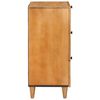 vidaXL Buffet avec tiroir Marron clair 33,5 x 40 x 75 cm
