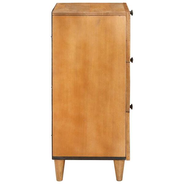 vidaXL Buffet avec tiroir Marron clair 33,5 x 40 x 75 cm