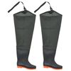 vidaXL Cuissardes vert fonc&eacute; taille 43