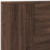 vidaXL T&ecirc;te de lit Ch&ecirc;ne brun 100 x 16,5 x 103,5 cm Bois d'ing&eacute;nierie