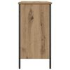 vidaXL Armoire lavabo chêne artisanal 60x30x60 cm bois d'ingénierie