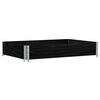 vidaXL Jardini&egrave;re noir 120x80 cm bois massif de pin