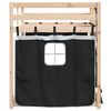 vidaXL Lit superposé sans matelas 90x200 cm bois de pin massif