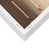 vidaXL Jardini&egrave;re blanc 90x60x72 cm bois de pin massif
