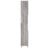vidaXL Armoire de bain sonoma gris 30x30x190 cm bois d'ing&eacute;nierie