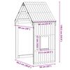 vidaXL Toit de lit pour enfants 60x99x139,5 cm bois de pin massif